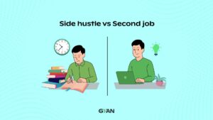 Side hustle-vs-second job